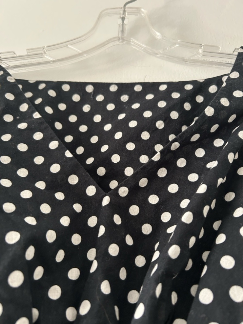 Kate Spade-Dot Dot Dot Smocked Top, Size M - Picture 7 of 13